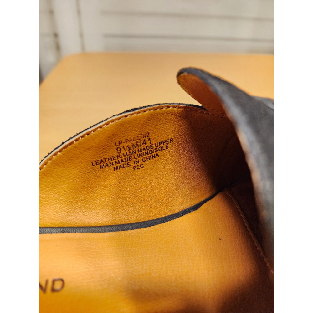 Lucky Brand Suede LEATHER Mule Loafers Slippers Sandal Shoes Size 9.5 M BLACK - Picture 10 of 14